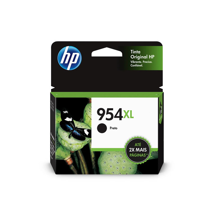 Cartucho HP L0S71AB (954XL) Original para 8700 / 8710 / 8715 / 7740 / 7720 / 8720 / 8716 / 8725 / 8210 / 8740 Preto Lacrado com NF e Garantia