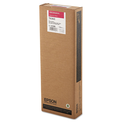 Cartucho Epson T636300 (T6363) Original para Stylus Pro 7890 / 7900 / 9890 / 9900 Magenta Lacrado com NF e Garantia de 1 Ano