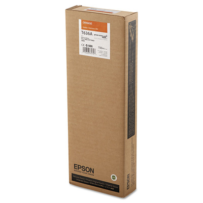 Cartucho Orange Epson T636A00 (T636A) Original para Stylus Pro 7900 / 9900 Orange Lacrado com NF e Garantia de 1 Ano