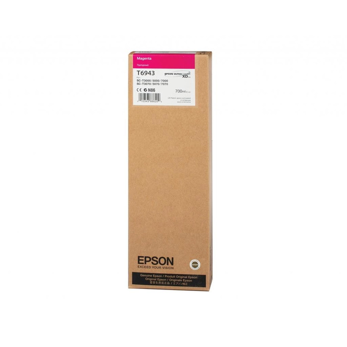 Cartucho Epson T694300 (T6943) Original para SureColor T3000 / T3270 / T5000 / T5270 / T7000 / T7270 Magenta Lacrado com NF e Garantia de 1 Ano