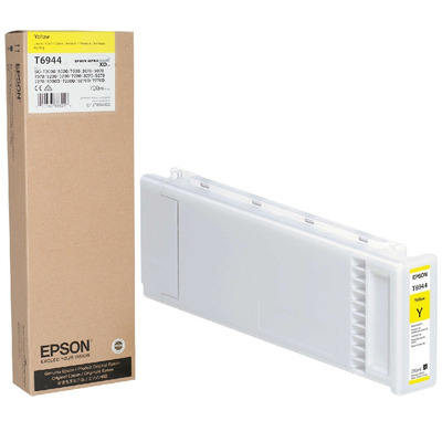 Cartucho Epson T694400 (T6944) Original para SureColor T3000 / T3270 / T5000 / T5270 / T7000 / T7270 Amarelo Lacrado com NF e Garantia