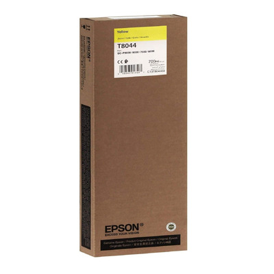 Cartucho Epson T804400 (T8044) Original para SureColor P6000 / P7000 / P8000 / P9000 Amarelo Lacrado com NF e Garantia de 1 Ano