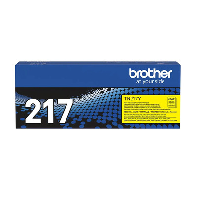 Toner Brother TN-217Y (217) Original para HL-L3210CW / L3230CDW / L3270CDW / MFC-L3710CW / L3750CDW / L3770CDW Amarelo Lacrado com NF e Garantia