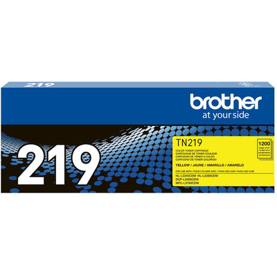 Toner Brother TN-219Y (219) Original para HL-L3220CDW / L3280CDW / L3295CDW / MFC-L3760CDW / L3780CDW Amarelo Lacrado com NF e Garantia de 1 Ano