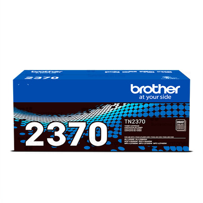 Toner Brother TN-2370 (2370) Original para HL-L2320D / L2360DW / DCP-L2520DW / L2540DW / MFC-L2700D / L2720DW / L2740DW Preto Lacrado c/ NF e Garantia