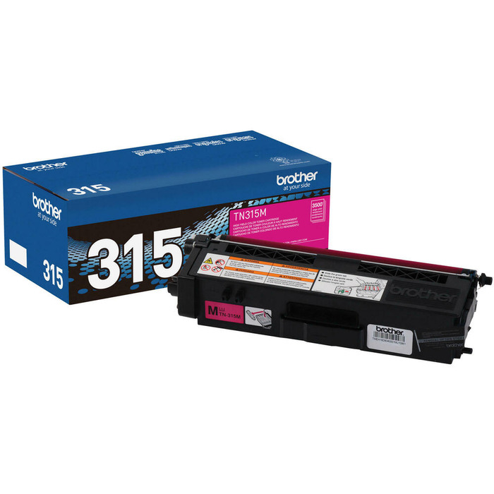 Toner Brother TN-315M (315) Original para HL-4150CDN / 4570CDW / MFC-9460CDN / 9560CDW / 9970CDW Magenta Lacrado com NF e Garantia de 1 Ano