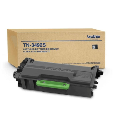 Toner Brother TN-3492 (TN3492) Original para HL-L6402DW / MFC-L6902DW Preto Lacrado com NF e Garantia de 1 Ano