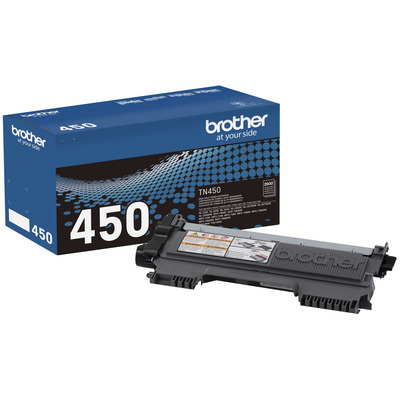 Toner Brother TN-450 (450) Original para HL-2220 / 2230 / 2240 / 2270DW / 2280DW / DCP-7060D / 7065DN / MFC-7360N / 7460DN / 7860DW Lacrado com NF