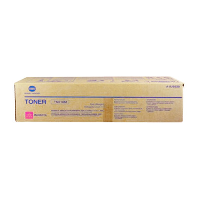 Toner Konica Minolta TN616M (A1U9330) Original para Bizhub Press C6000 / C7000 / C6000 / C7000 / C7000P Magenta Lacrado com NF e Garantia de 1 Ano