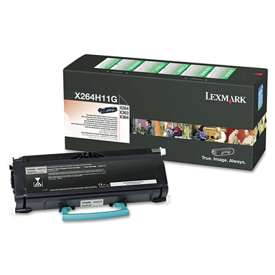 Toner Lexmark X264H11G Original para X264 / X363 / X364 / X264DN / X363DN / X364DN / X364DW Preto Lacrado com NF e Garantia