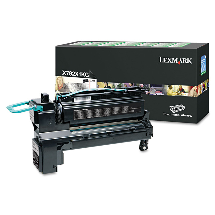 Toner Lexmark X792X1KG Original para X792 / X792DE / X792DTE / X792DTFE / X792DTME / X792DTPE / X792DTSE Preto Lacrado com NF e Garantia