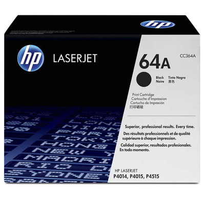 Toner HP CC364A (64A) Original p/ P4014 / P4015 / P4515 / P4014dn / P4014n / P4015dn / P4015tn / P4015n / P4015x / P4515n / P4515tn / P4515x / P4515xm