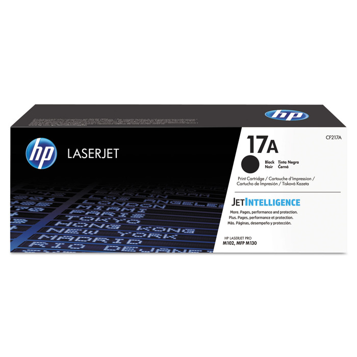 Toner HP CF217A (17A) Original para M102 / M130 / M102w / MFP / M130fn / M130fw Preto Lacrado com NF e Garantia de 1 Ano