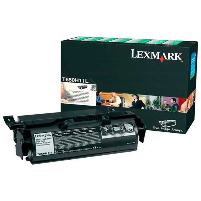 Toner Lexmark T650H11L (T650H11B) Original para T650 / T652 / T654 Preto Lacrado com NF e Garantia de 1 Ano