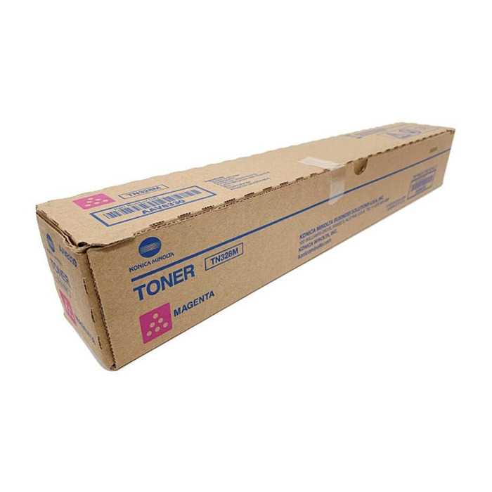 Toner Konica Minolta TN328M (AAV8330) Original para Bizhub C250i / C300i / C360i / C250i / C251i / C300i / C301i / C360i / C361i Magenta Lacrado c/ NF