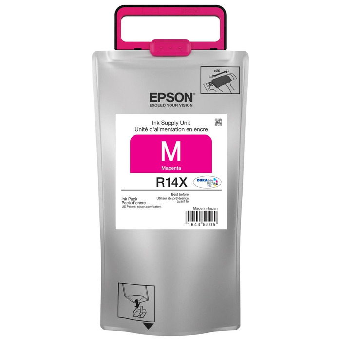 Cartucho Epson TR14X320AL (R14X) Original para WF-R5190 / WF-R5690 Magenta Lacrado com NF e Garantia de 1 Ano