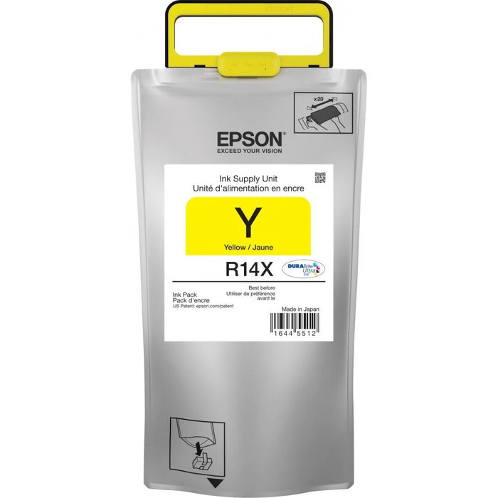Cartucho Epson TR14X420AL (R14X) Original para WF-R5190 / WF-R5690 Amarelo Lacrado com NF e Garantia de 1 Ano