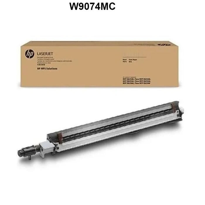 Cilindro de Imagem HP W9074MC Original para E78625 / E78630 / E78635 / E78635Z / E78625 / E78630 / E78635 Preto Lacrado com NF e Garantia