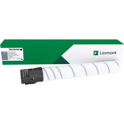 Toner Lexmark 76C0HK0 Original para CS921 / CS923 / CX921 / CX922 / CX923 / CX924 / CS921de / CS923de / CX921de / CX922de / CX923dte / CX924dte Preto