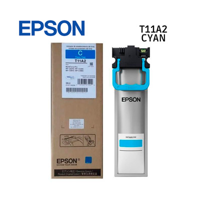 Cartucho Epson T11A22A (T11A2) Original para WF-C5310 / WF-C5390 / WF-C5810 / WF-C5890 / WF-C5310 / WF-C5390 / WF-C5810 / WF-C5890 Ciano Lacrado